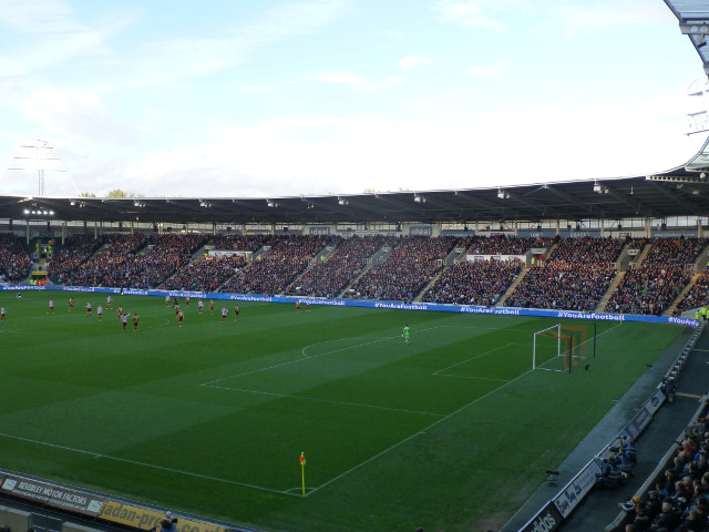 The East Stand During the Match